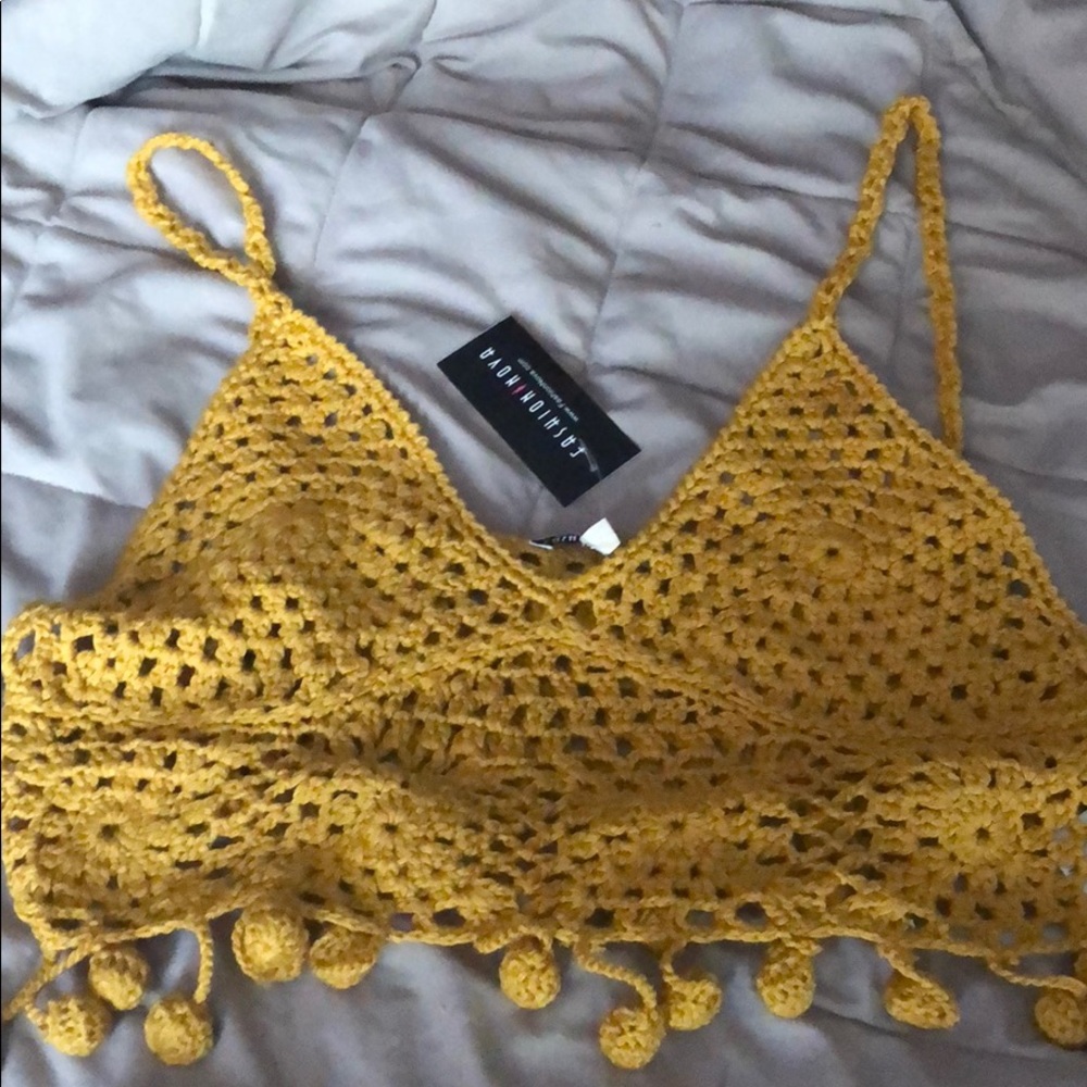 Crotchet mustard festival set - Picture 4 of 5